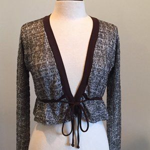 Ella Moss Crop Cardigan